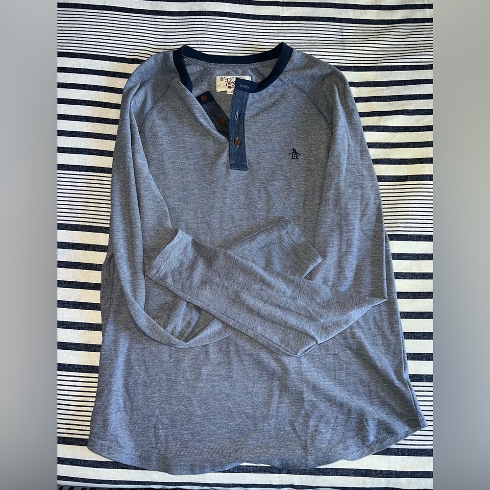 Original Penguin Men’s Henley
